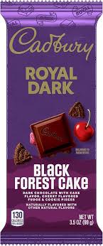Cadbury Black Forest Cake Premium Bar 3.5oz 14ct